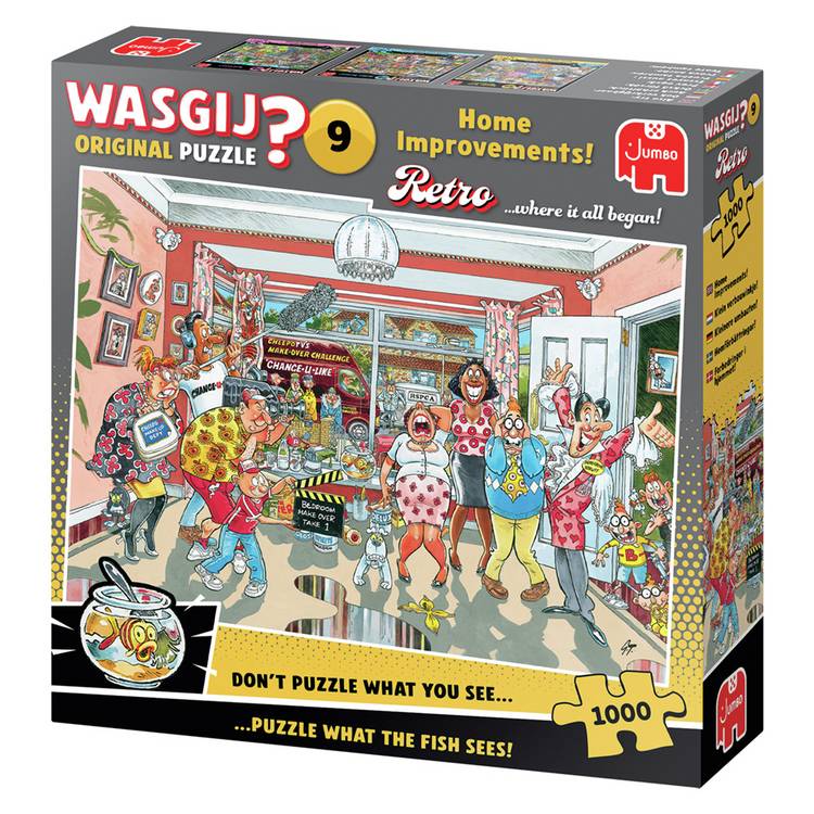 Wasgij Retro puzzle 1000 pieces Home Improvements, imported from the UK