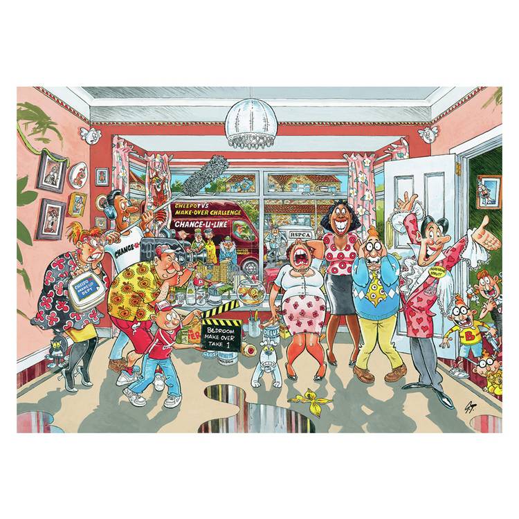 Wasgij Retro puzzle 1000 pieces Home Improvements, imported from the UK