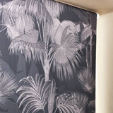 Argos Home grey botanical palm blackout blind 90cm, imported from the UK