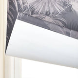 Argos Home grey botanical palm blackout blind 90cm, imported from the UK