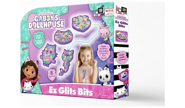 Gabby's Dollhouse Ez Glitz Bits Set GOODS Argos