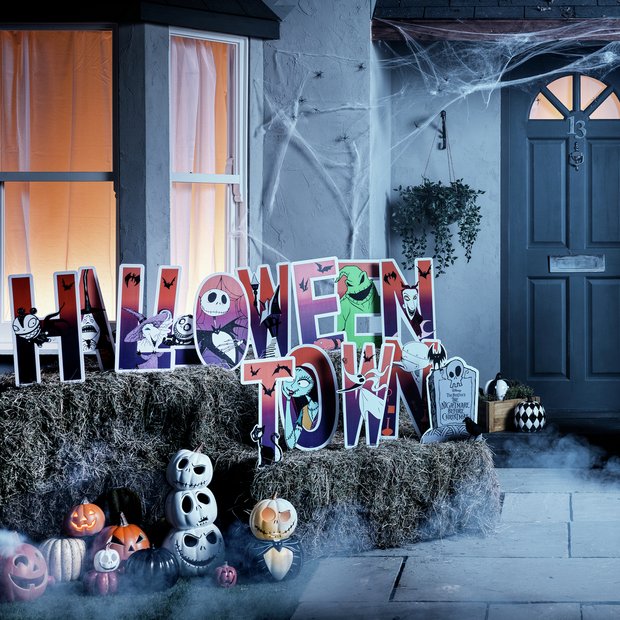 Disney Nightmare Before Christmas Halloween yard decorations set, imported from the UK