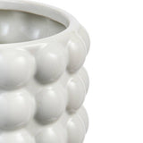 Habitat Bobble Large Planter grey 15.5cm by 16.5cm - British product