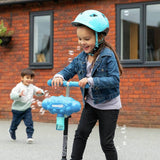 Xootz Bubble Go blue kids scooter, UK version