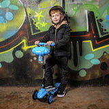 Xootz Bubble Go blue kids scooter, UK version