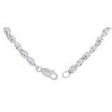 Revere sterling silver marquise and round cubic zirconia bracelet, UK version