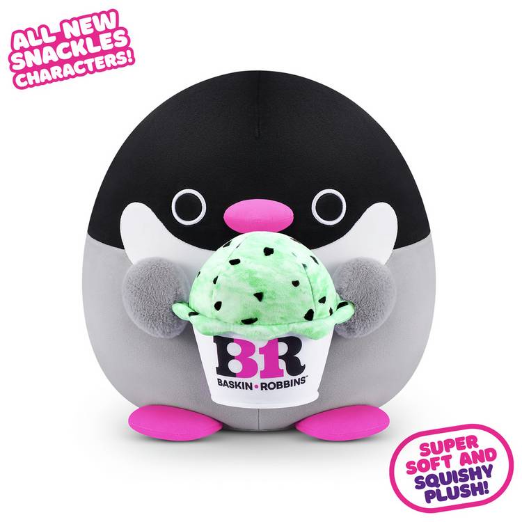 Snackles series 2 8 inch plush toy, imported from the UK