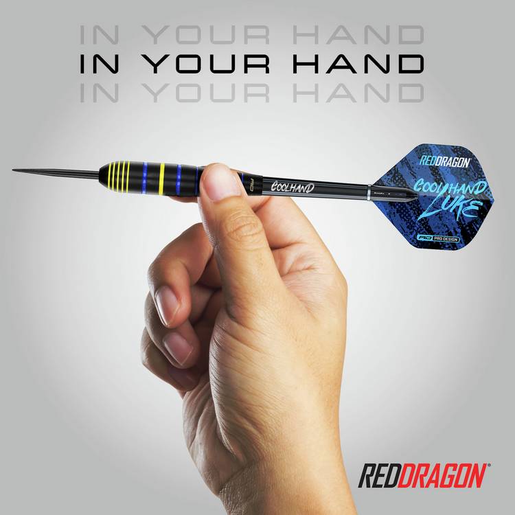 Red Dragon Luke Humphries Coolhand darts set 22g, UK version