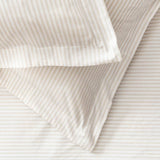 Habitat Oxford stripe cream bedding set single (British brand)