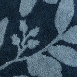 Habitat foliage hand towel navy 90cm x 50cm (British brand)