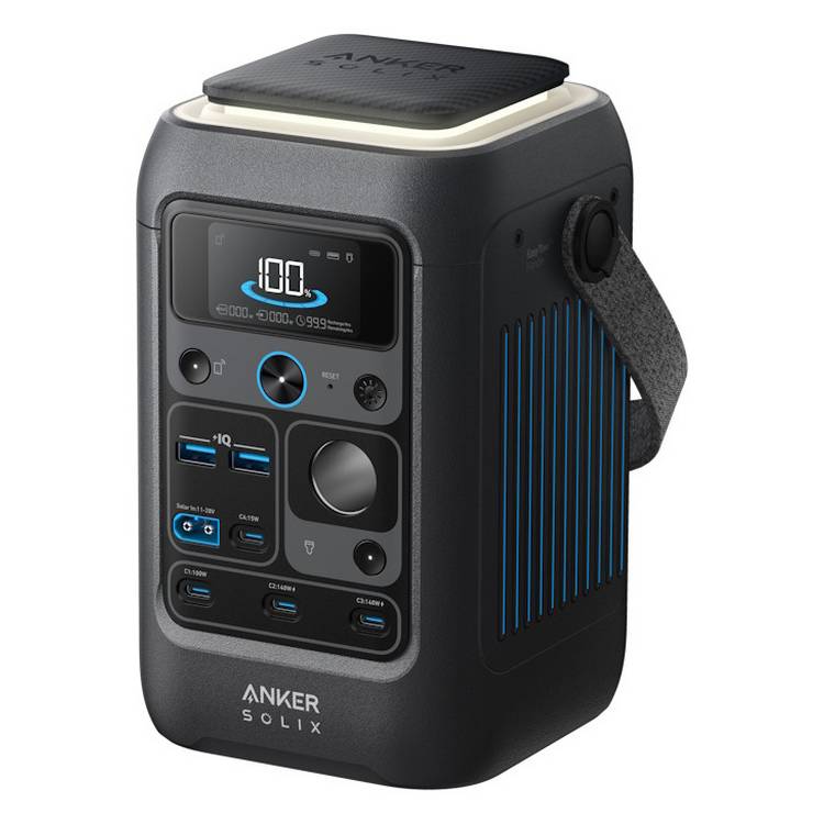 Anker SOLIX C300X portable power station 288Wh, imported from the UK