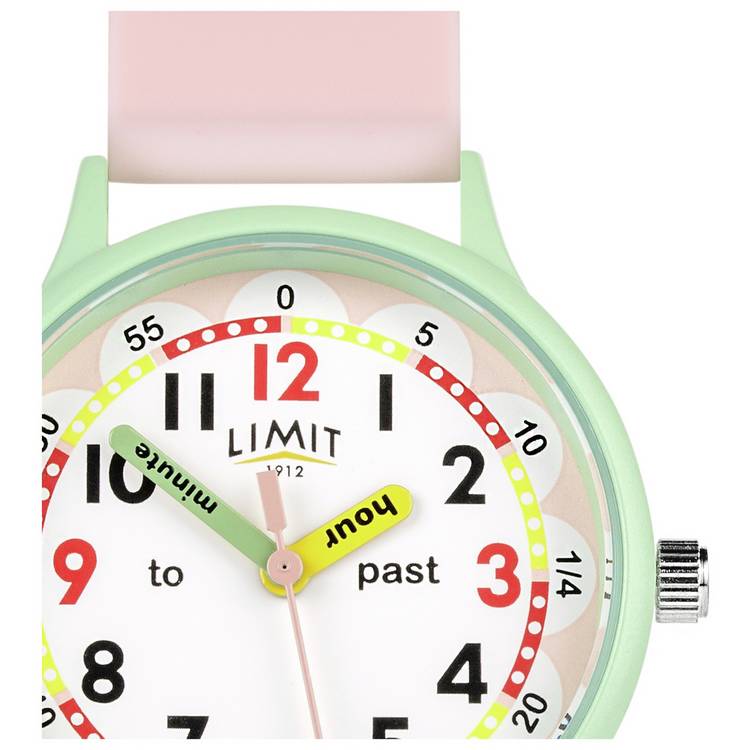 Limit Kids Pink Time Teacher Watch 32mm (British brand)