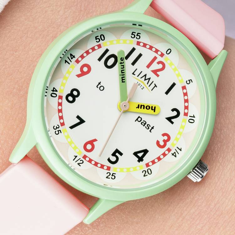 Limit Kids Pink Time Teacher Watch 32mm (British brand)