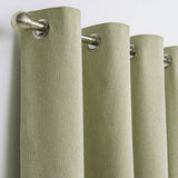 Habitat textured blackout curtains green 117x137cm, imported from the UK