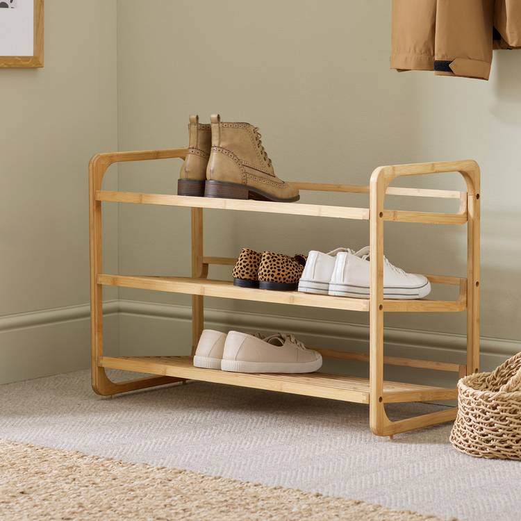 Habitat Belem 3 shelf shoe storage rack - British product