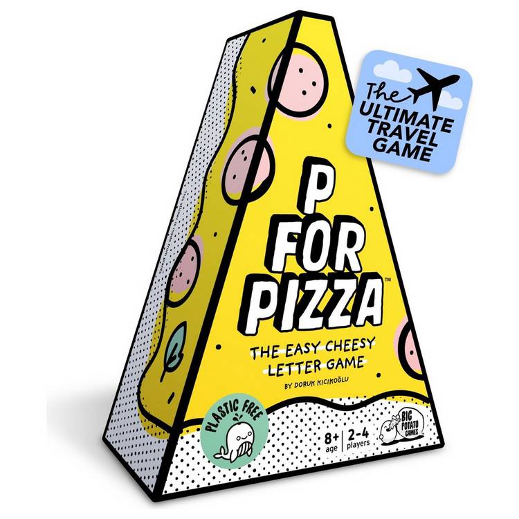 Big Potato board game P For Pizza - British product
