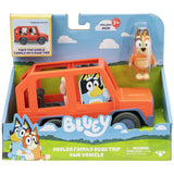 Bluey Heeler Family Road Trip 4WD with figure (British brand)