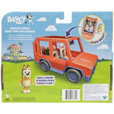 Bluey Heeler Family Road Trip 4WD with figure (British brand)