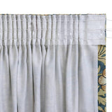 Habitat x Morris & Co. blue curtains Strawberry Thief print - British product