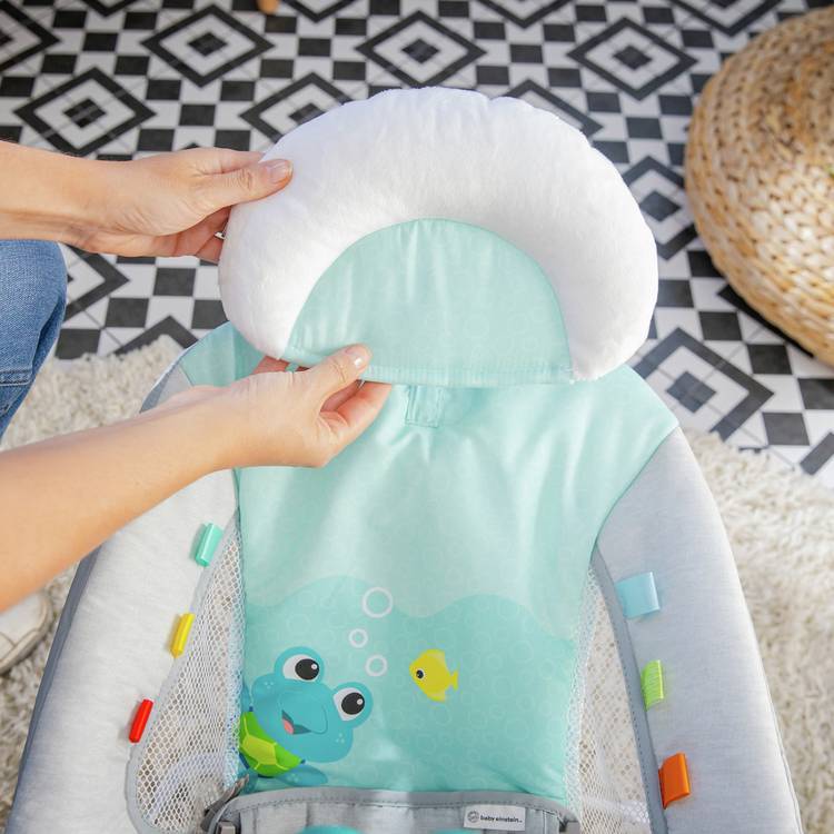 Baby Einstein Kick It Neptune musical bouncer - British product
