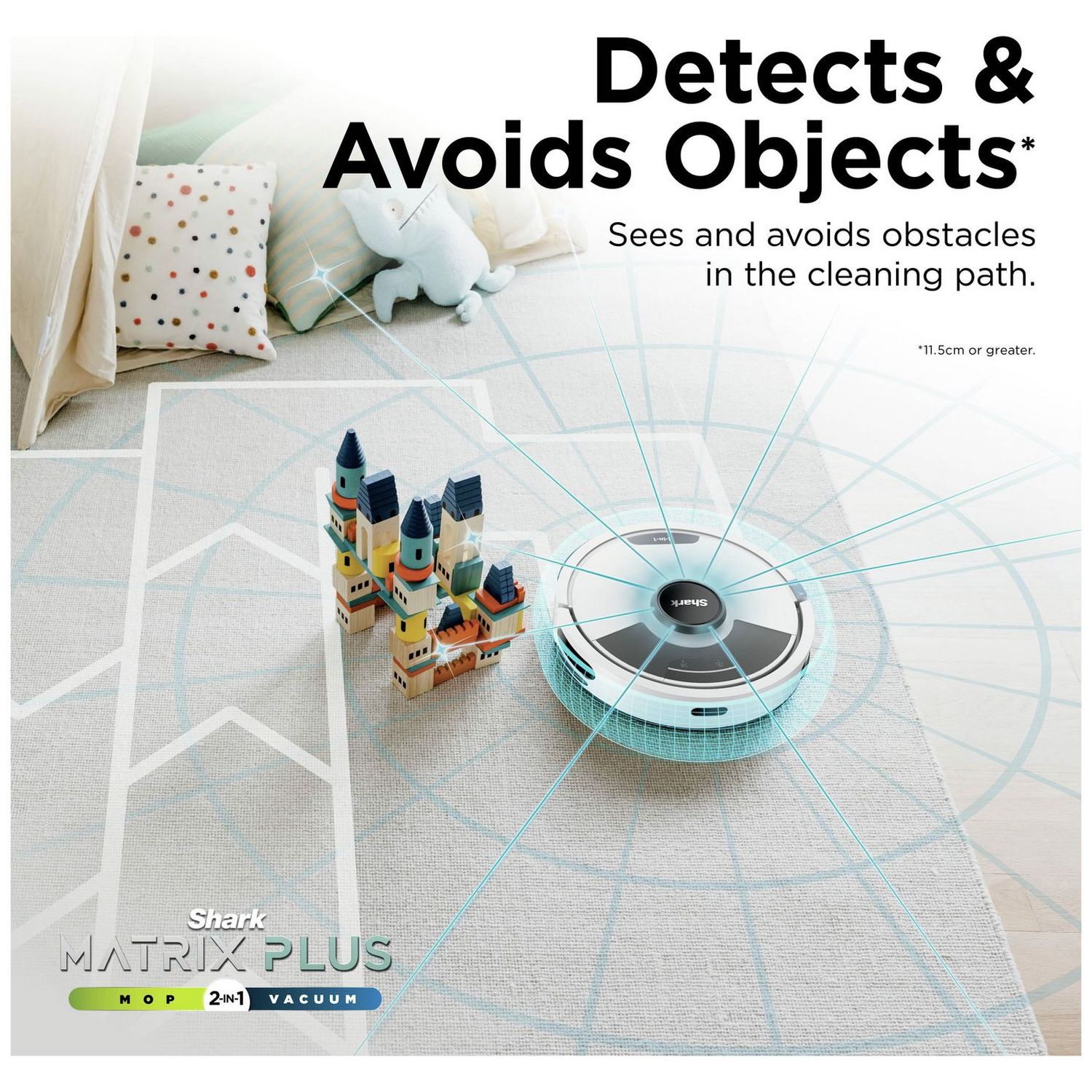Shark Matrix Plus robot vacuum mop, imported from the UK