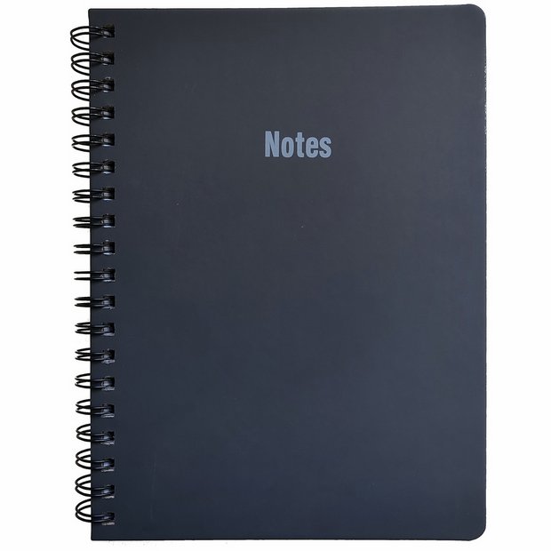 Argos Home B5 ruled wiro notebook (British brand)