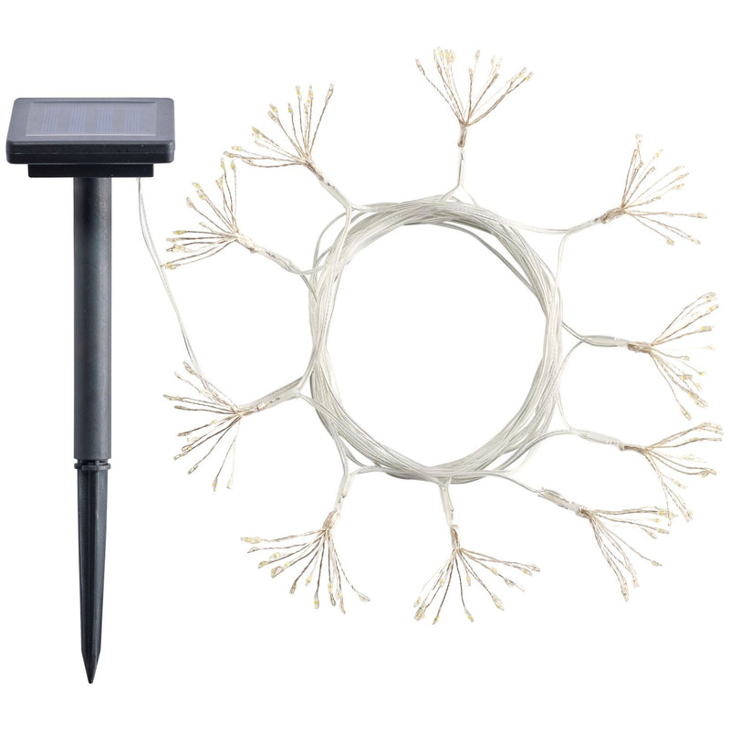Sainsburys solar starburst LED string lights 4.7m, UK version