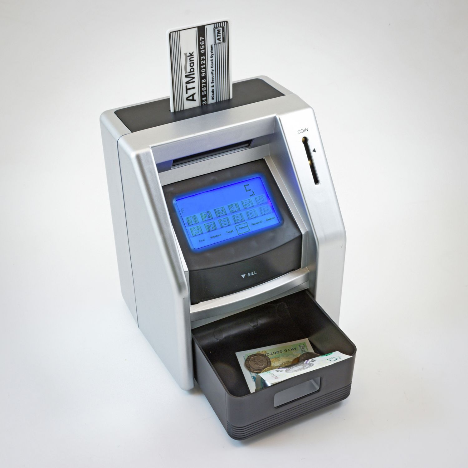 RED5 ATM bank touch screen interactive toy (British brand)
