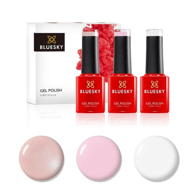 Bluesky Mini Trio Set Naked Nudes Gel Nail Polish 5ml