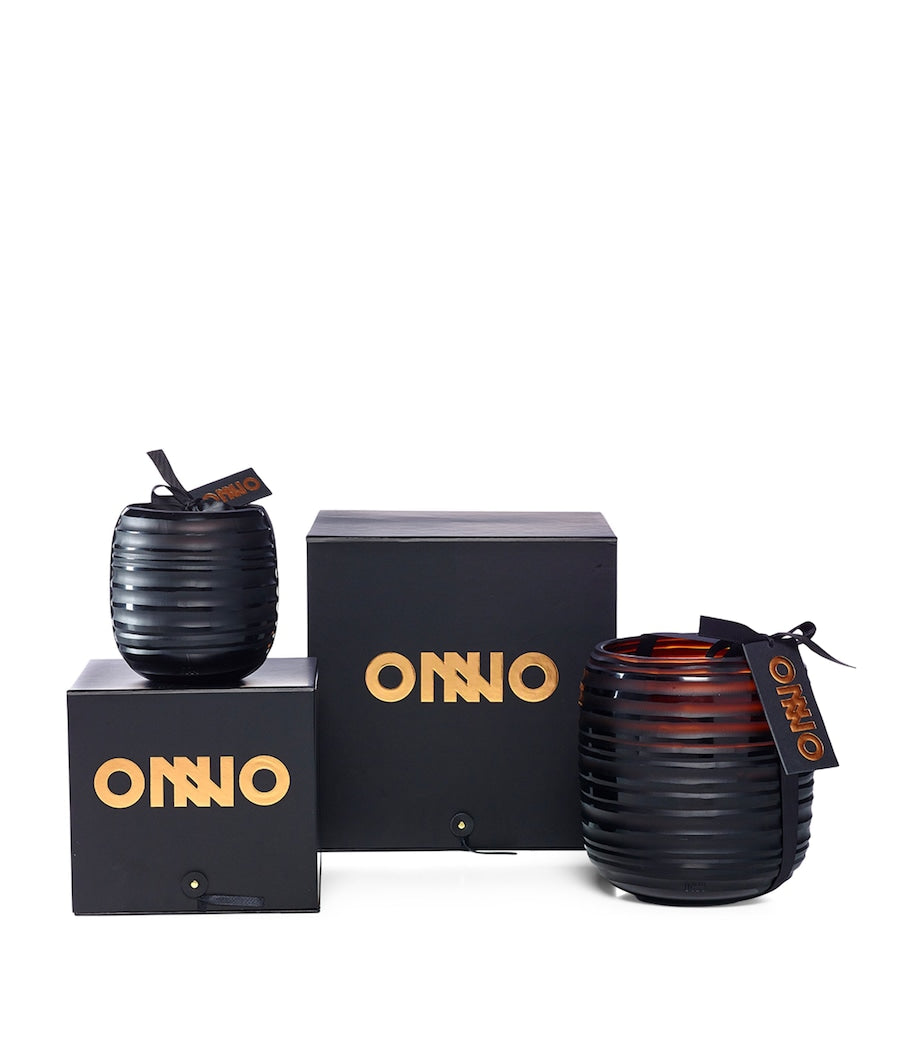Onno large Zanzibar sphere candle, imported from the UK