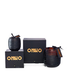 Onno large Zanzibar sphere candle, imported from the UK