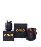 Onno large Zanzibar sphere candle, imported from the UK