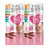 Webbox Tasty Sticks with Salmon & Trout Semi-Moist Cat Treats   30g GOODS M&S   