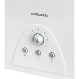 Cookworks long slot 4 slice toaster white - British product