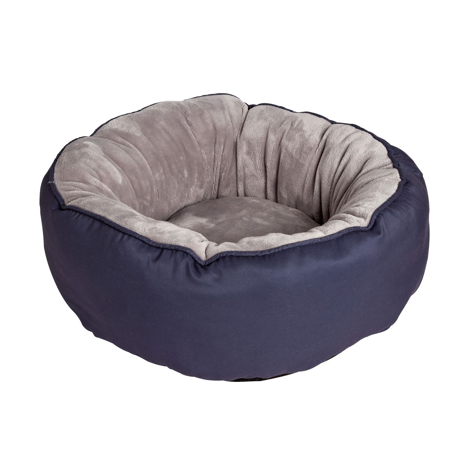 Woodland cat bed small donut-shaped with raised edges, UK version