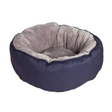 Woodland cat bed small donut-shaped with raised edges, UK version