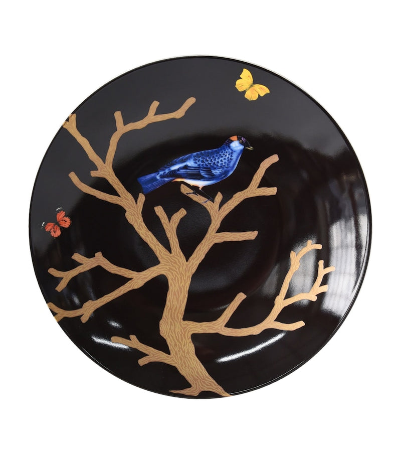 Bernardaud Aux Oiseaux dessert plates 21cm set of four - British product