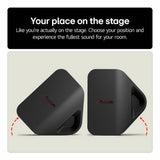 LG xboom Stage 301 party Bluetooth speaker, black (British brand)