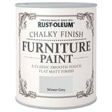 Rust-Oleum Furniture Paint Winter Grey 750ml - British product