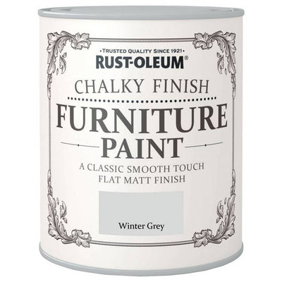 Argos Rust-Oleum Furniture Matt Paint 750ml - Winter Grey- Buy online at McGrocer