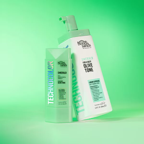 Technocolor Emerald Self Tan Face Serum 50ml (British brand)