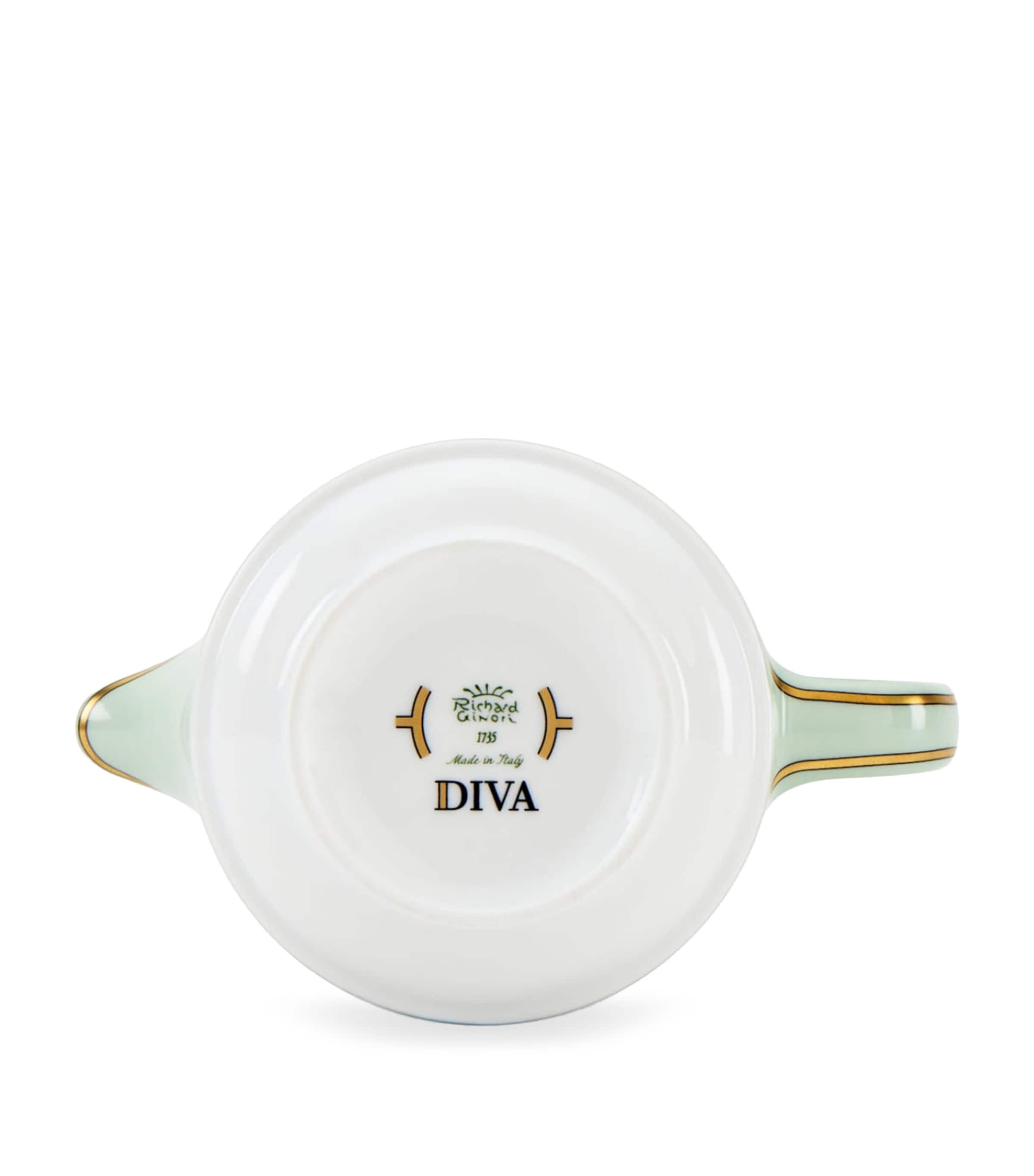 GINORI 1735 milk jug Verde 300ml - British product