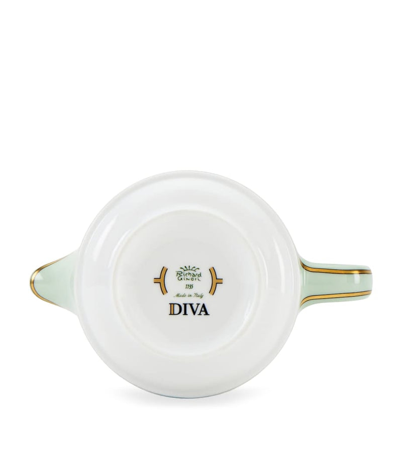 GINORI 1735 milk jug Verde 300ml - British product