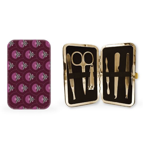 Danielle Creations floral manicure set 7-piece, UK version