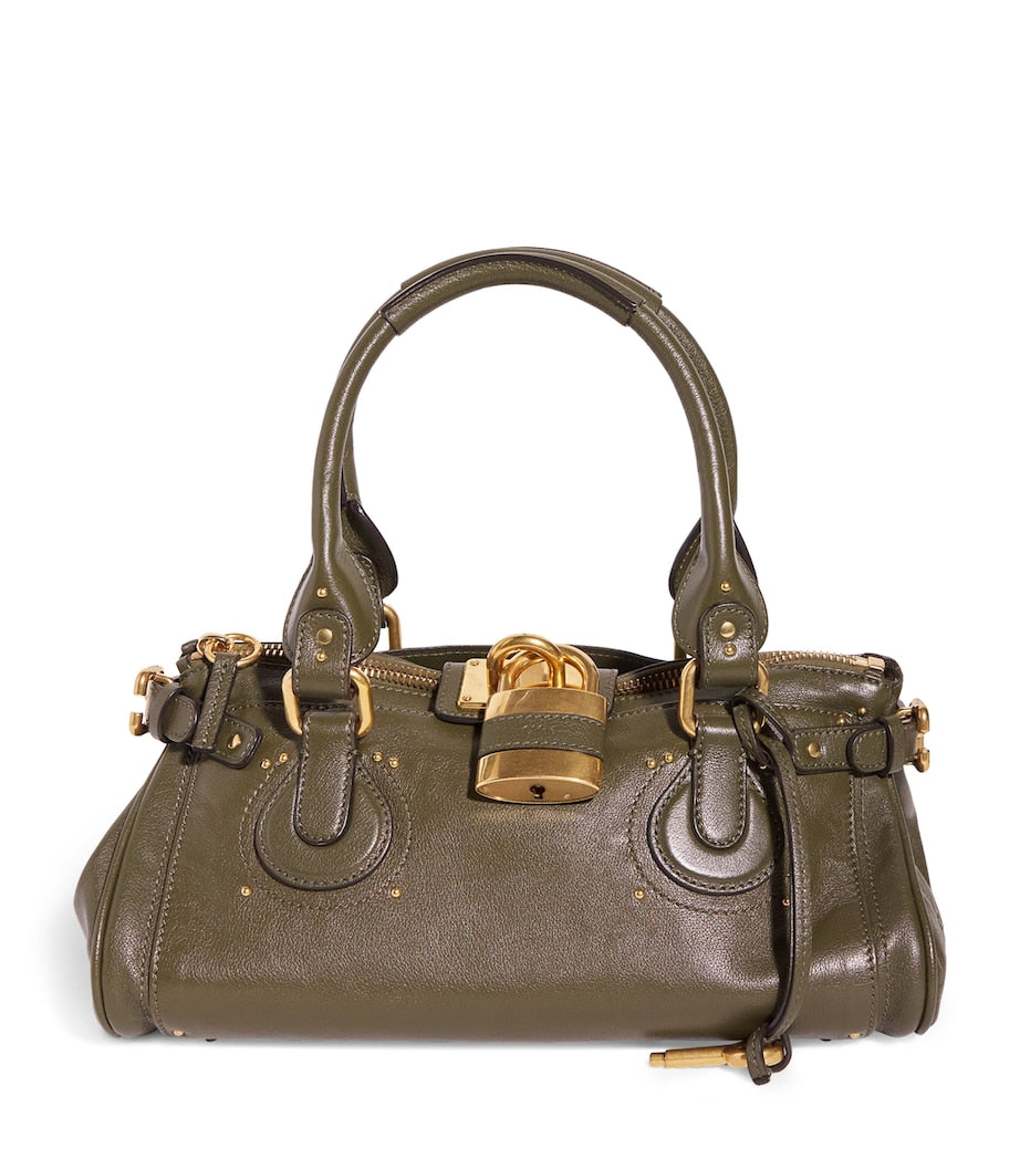 Chloé medium leather Spin tote bag, imported from the UK