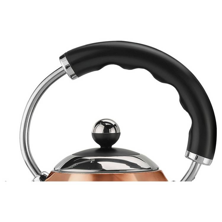 Cookworks copper pyramid kettle 1.7L, imported from the UK