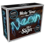 Neon effect sign DIY craft kit blue 3m, UK version