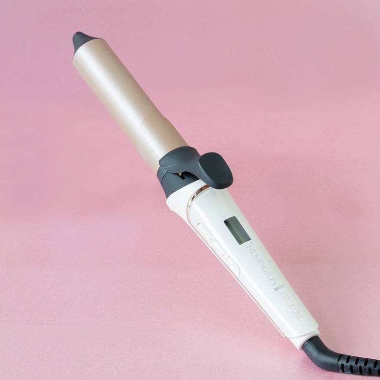 Remington PROluxe curling tong 32mm ceramic barrel (British brand)