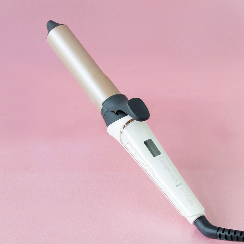 Remington PROluxe curling tong 32mm ceramic barrel (British brand)