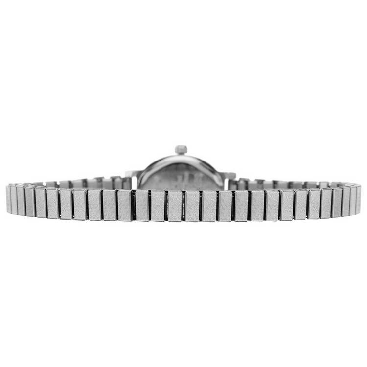 Sekonda ladies silver expander bracelet watch, UK version